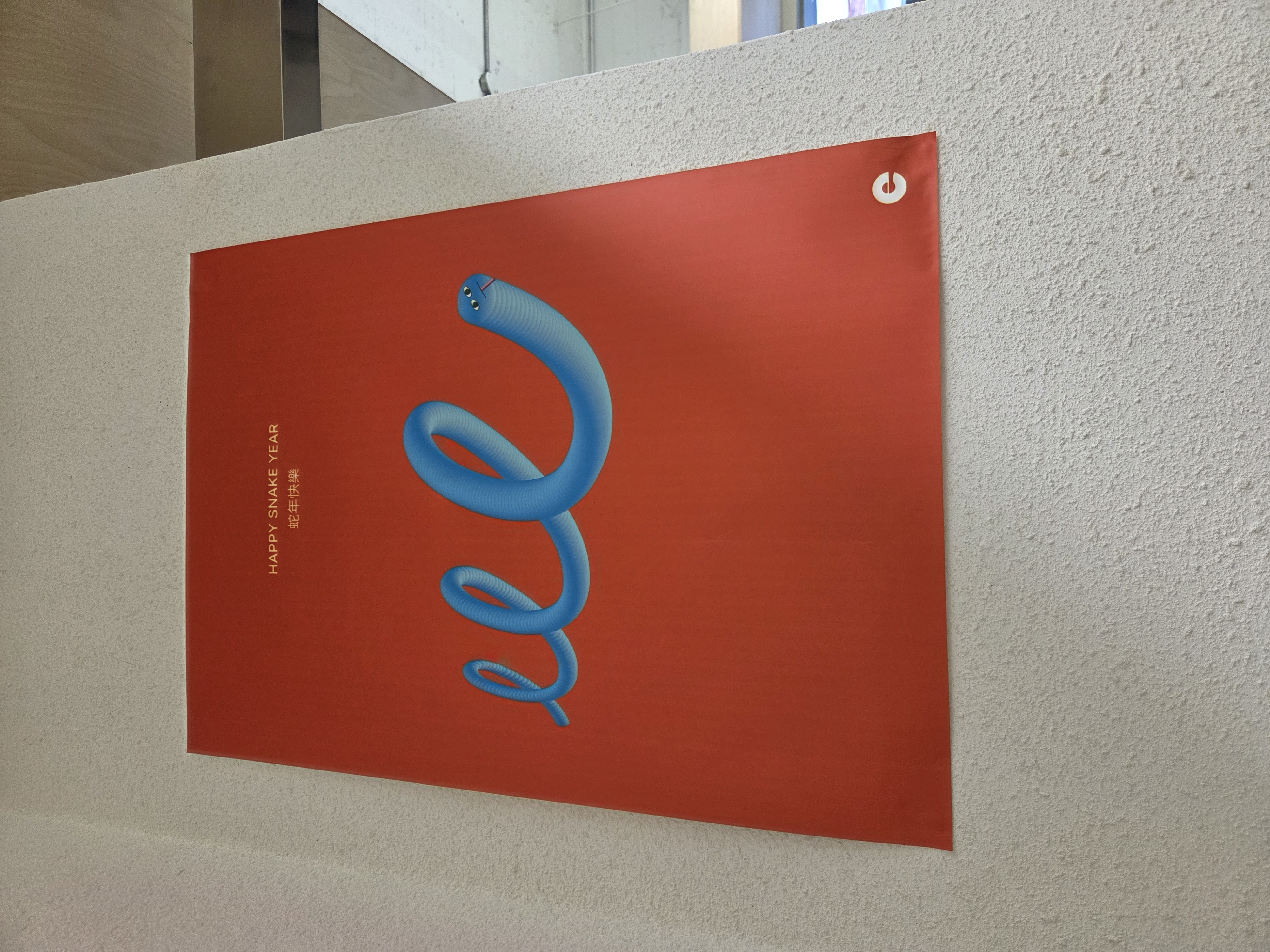 year of the snake poster